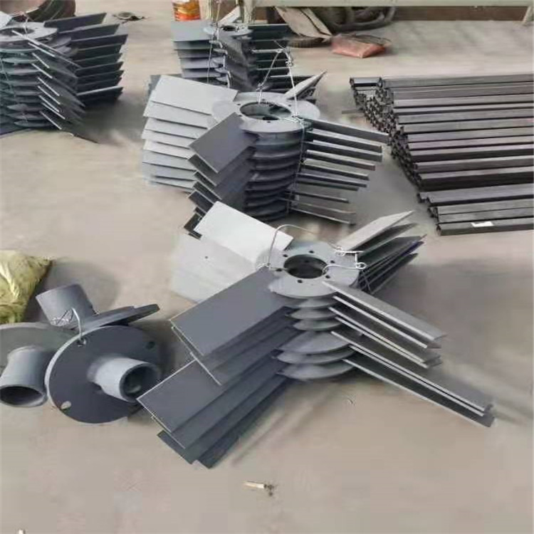 四片斜叶开启涡轮式搅拌器